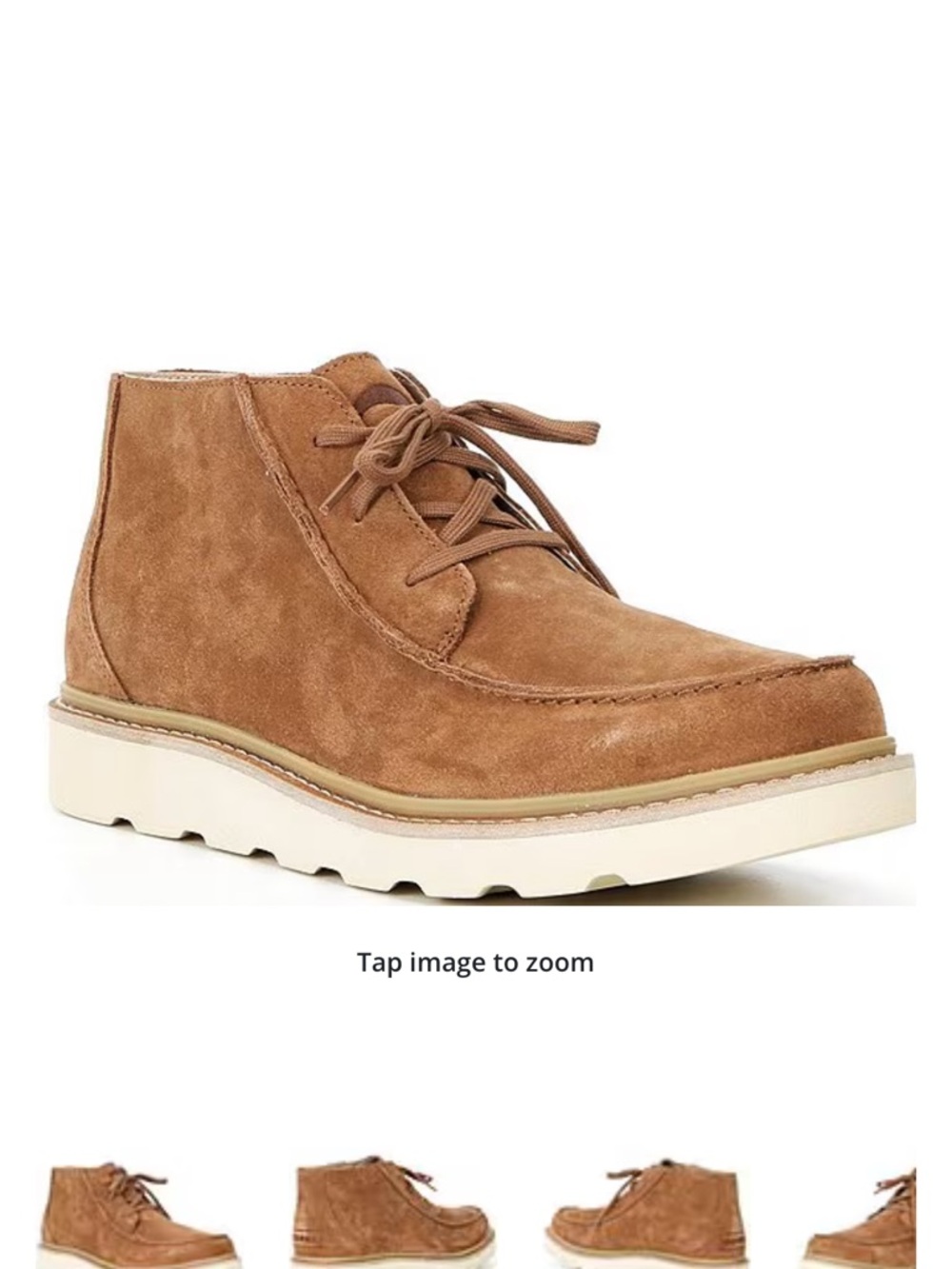 Sorel Men's Suede Chukka Boot in Tan Brown
